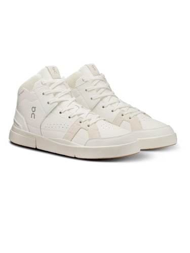 Hoge Sneakers The Rogers Clubhouse Mid Wit/Zand