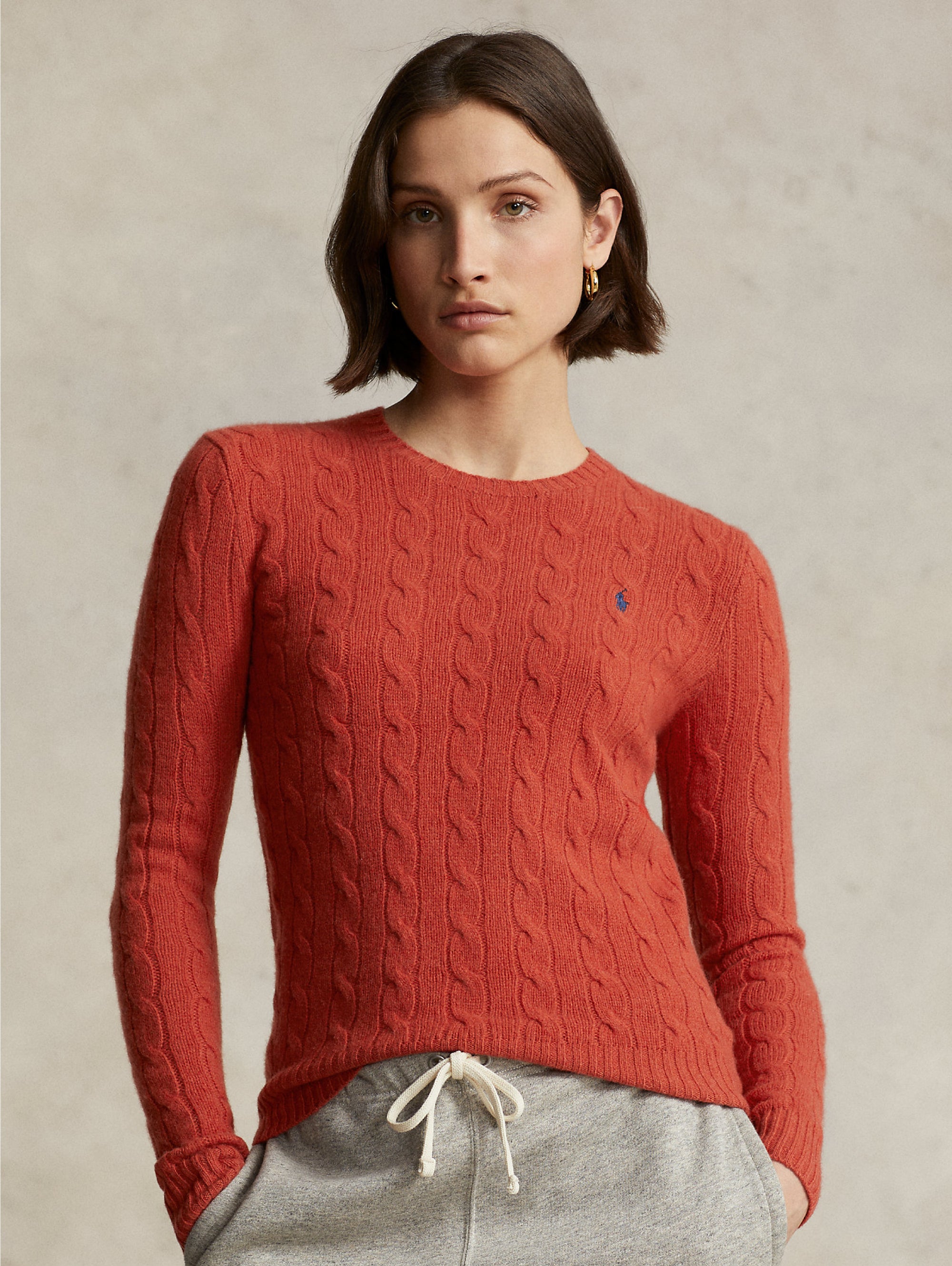 Polo Ralph Lauren Red Sweater RALPH LAUREN Red Cashmere Blend