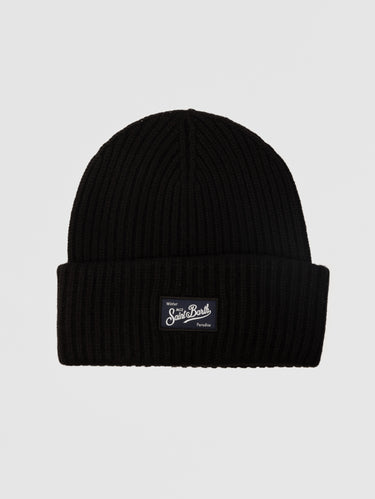 MC2 SAINT BARTH-Cappello a Coste Saint Barth Nero-TRYME Shop