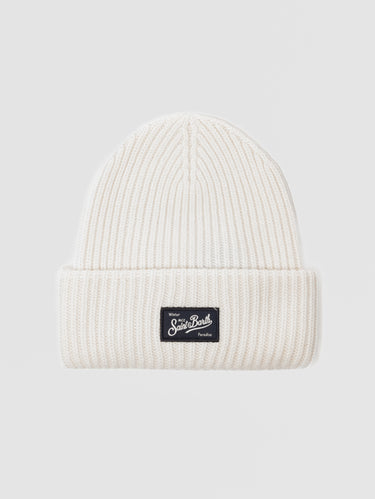MC2 SAINT BARTH-Cappello a Coste Saint Barth Bianco-TRYME Shop
