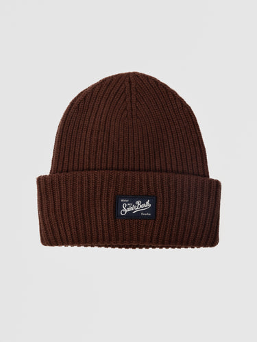 MC2 SAINT BARTH-Cappello a Coste Saint Barth Marrone-TRYME Shop