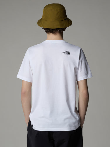 T-shirt Regular Fit con Logo Bianco