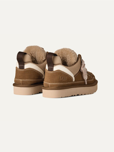 Damen-Sneaker aus Veloursleder Lowmel in Bronze