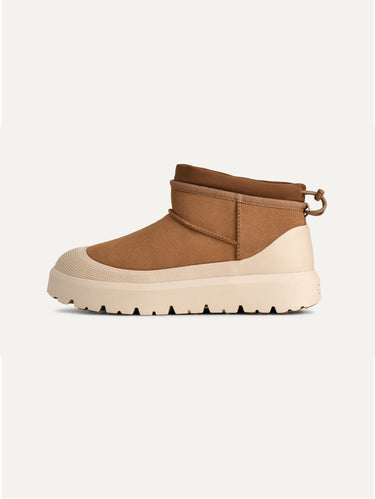 UGG-Stivaletti in Montone Impermeabili Castagna-TRYME Shop
