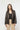 THE JACKIE-Giacca in Pelle Foderata con Rever Marrone-TRYME Shop