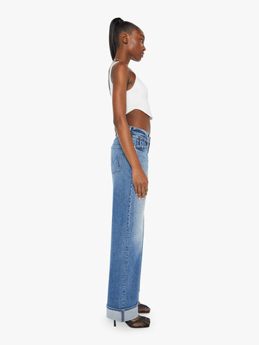 Jeans Vita Bassa Blu Medio