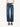 MOTHER-Jeans Vita Media con Gamba Dritta Blu Scuro-TRYME Shop