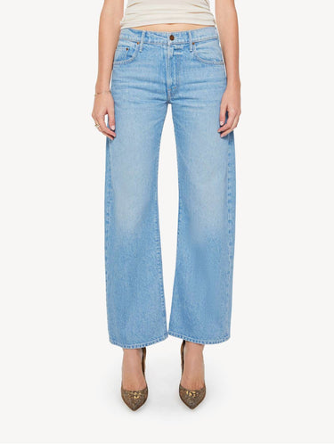 MOTHER-Jeans Barrel con Fit Ampio Blu-TRYME Shop
