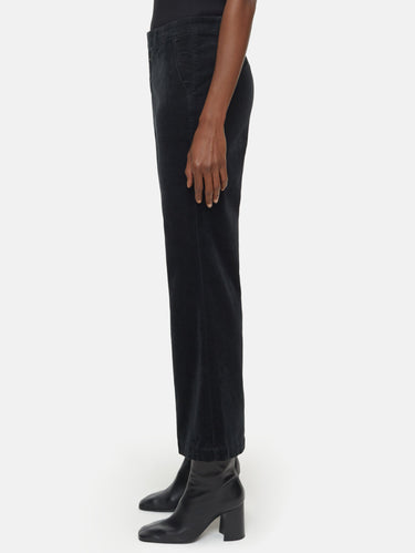Pantaloni Wharton in Velluto Nero