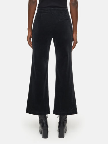 Pantaloni Wharton in Velluto Nero
