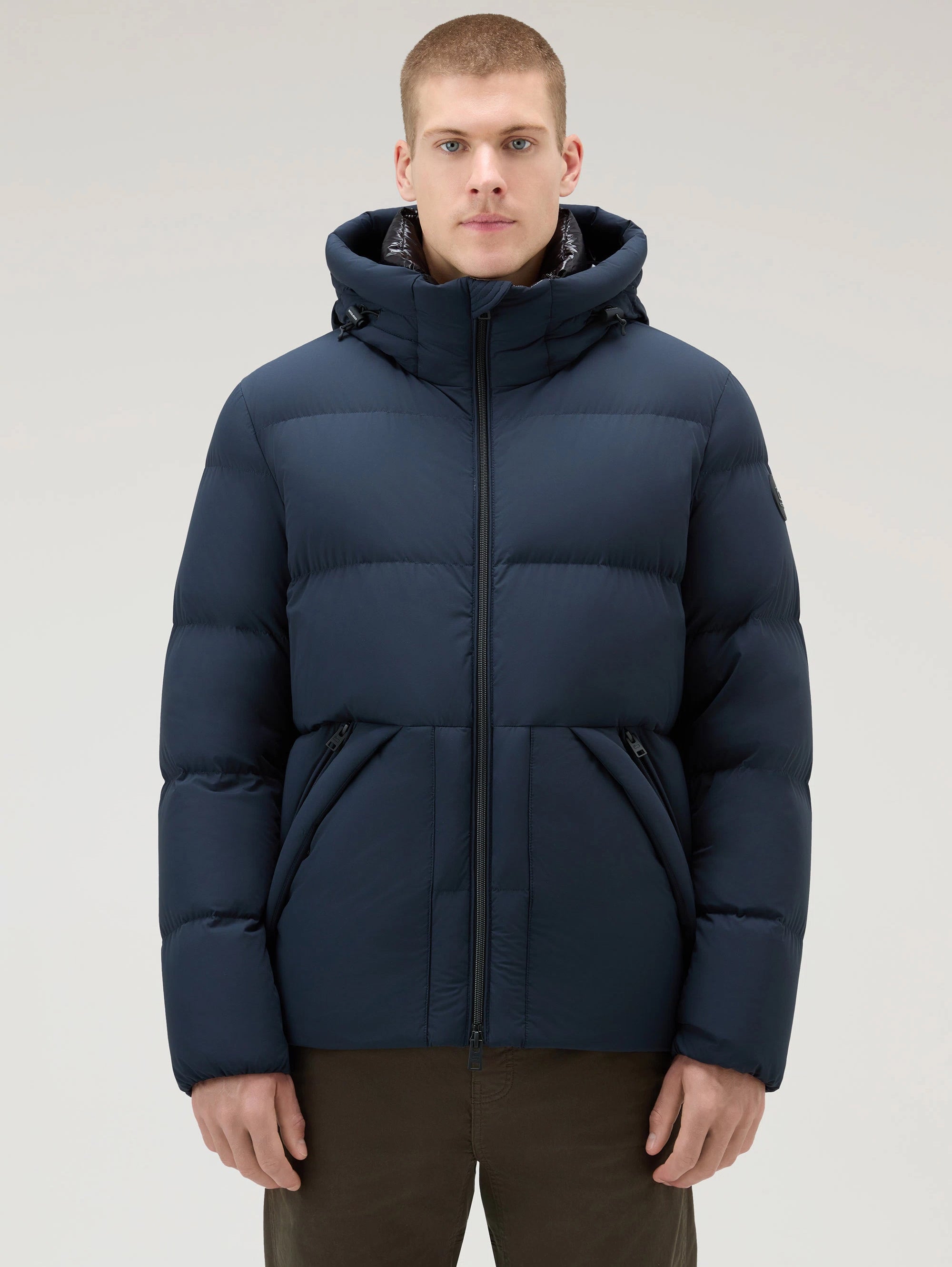 Woolrich Stepp Parka Woolrich Parka Parka Oliv Grün 3-in-1 Parka