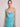 SABINA MUSÁYEV-Top Plissé con Stampa Floreale Turchese-TRYME Shop