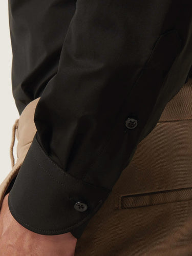 Camicia Active Shirt in Twill Nero