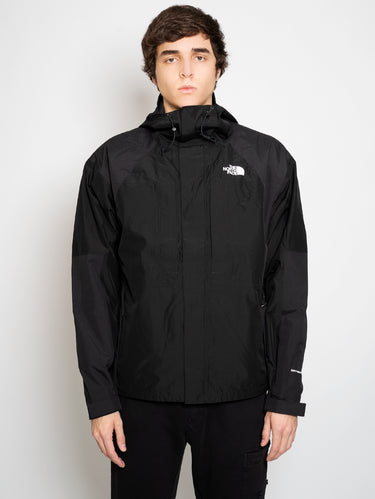 THE NORTH FACE-Giacca con Cappuccio DryVent Nero-TRYME Shop