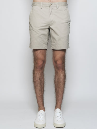 RALPH LAUREN-Short in Cotone Straight-Fit Khaki-TRYME Shop
