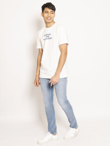 Jeans Pit skinny bleu