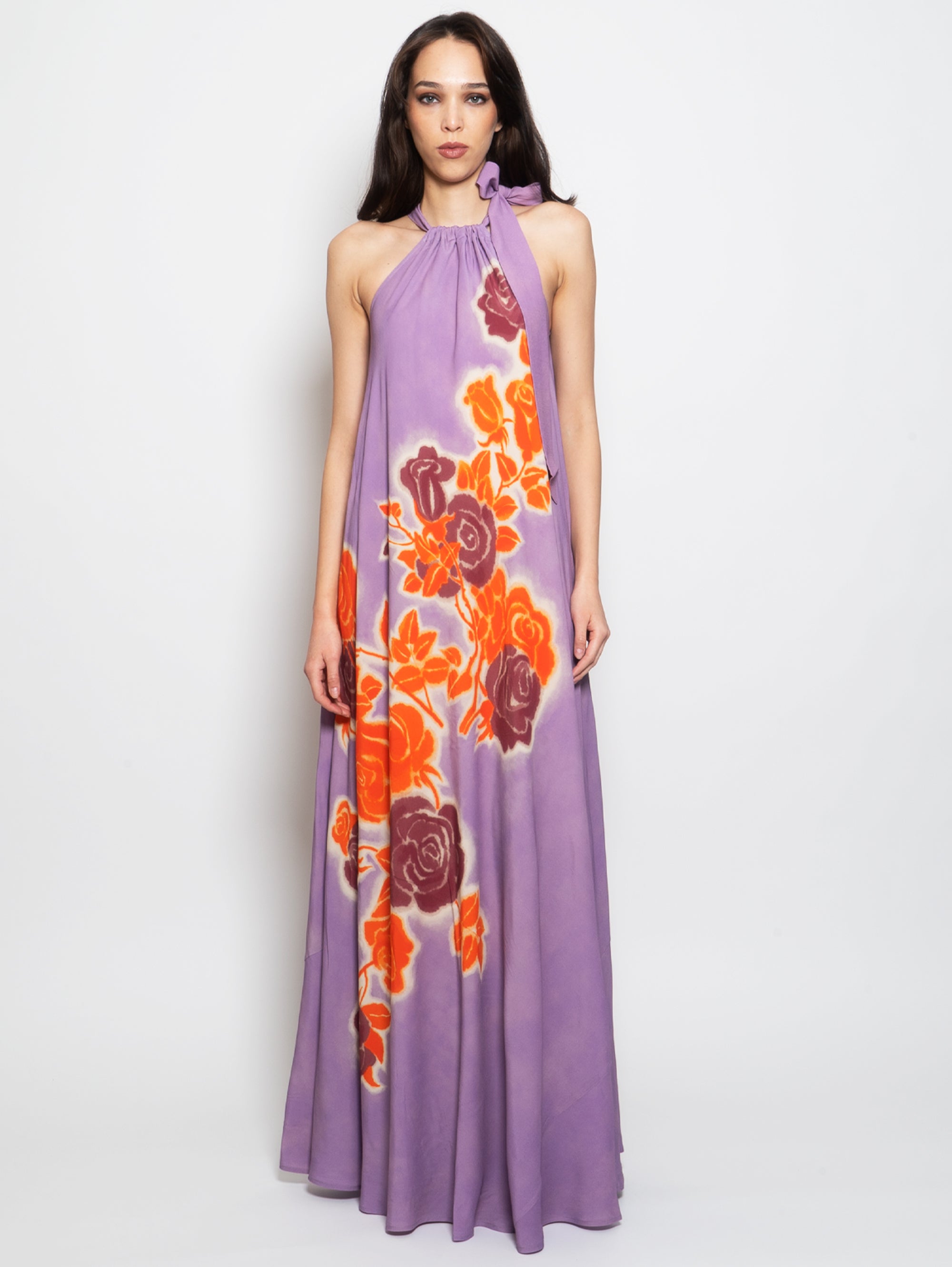 ESSENTIEL ANTWERP - Lilac Halter Neck Dress TRYME Shop ESSENTIEL ANTWERP - Lilac Halter Neck Dress TRYME Shop