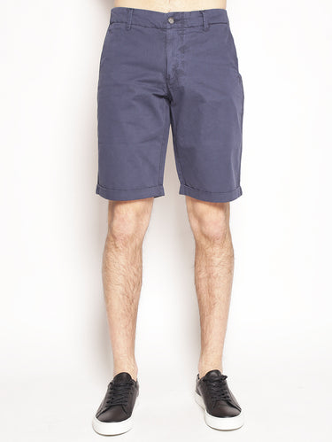 WOOLRICH-Bermuda in Cotone Blu-TRYME Shop