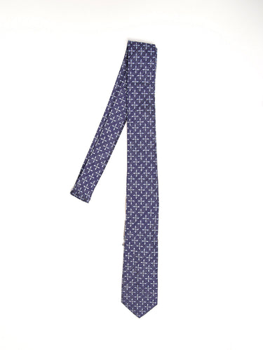 PAOLONI-Cravatta Floreale Blu/Celeste-TRYME Shop