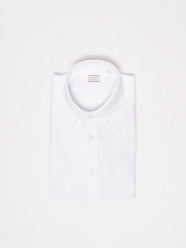 XACUS-Camicia Button Down Bianco-TRYME Shop