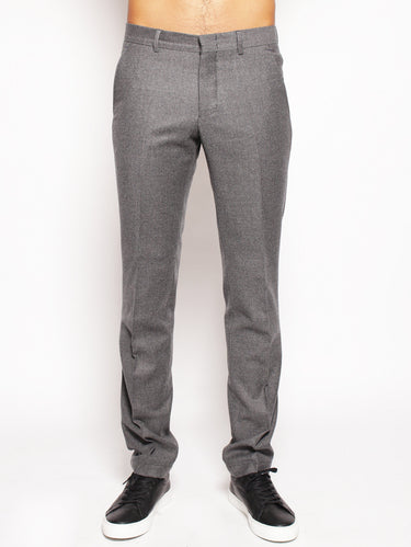 MANUEL RITZ-Pantaloni in lana Grigio-TRYME Shop