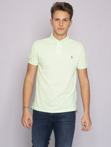 RALPH LAUREN-Polo in Piqué Lime-TRYME Shop