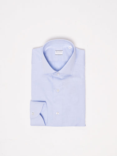 Chemise infroissable bleue