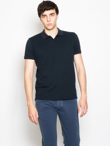 RRD-Polo Elasticizzata Blu-TRYME Shop