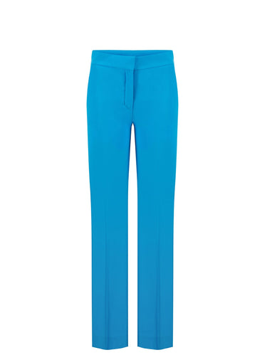 ANIYE BY-Pantalone Palazzo in Tessuto Fluido Blu-TRYME Shop