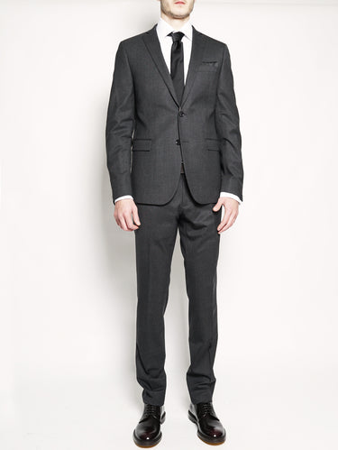 PAOLONI-Abito in Lana Grigio-TRYME Shop