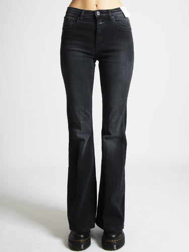 CLOSED-Jeans Flare Grigio Scuro-TRYME Shop