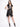 FEDERICA TOSI-Abito doppio petto in pelle Nero-TRYME Shop