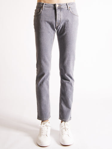 HAND PICKED-Denim Eco Sostenibile Grigio-TRYME Shop