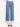 CLOSED-Jeans con Gamba Ampia Sfrangiata Blu-TRYME Shop
