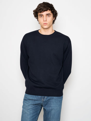 CLOSED-Maglia con Inserto a V Blu-TRYME Shop