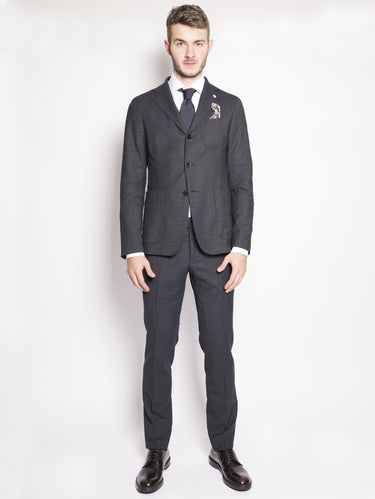 MANUEL RITZ-Abito finto unito Blu-TRYME Shop