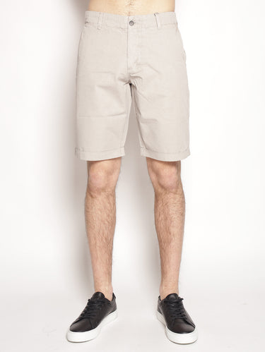 WOOLRICH-Bemuda in Cotone Beige-TRYME Shop