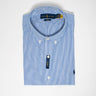 RALPH LAUREN-Camicia a Righe Stretch Blu/Bianco-TRYME Shop