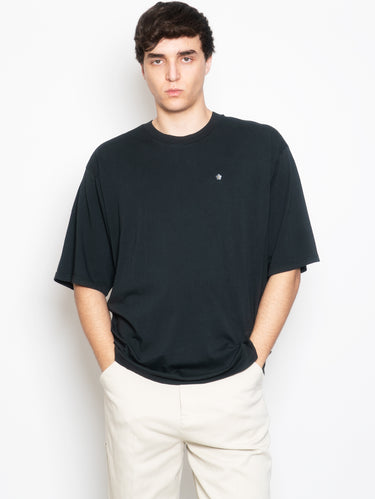 A PAPER KID-T-shirt Maniche Corte Nero-TRYME Shop