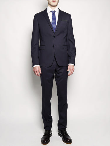 PAOLONI-Abito in Lana Blu-TRYME Shop