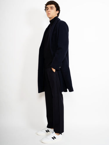 BARENA VENEZIA-Cappotto due Bottoni Baron Blu Navy-TRYME Shop