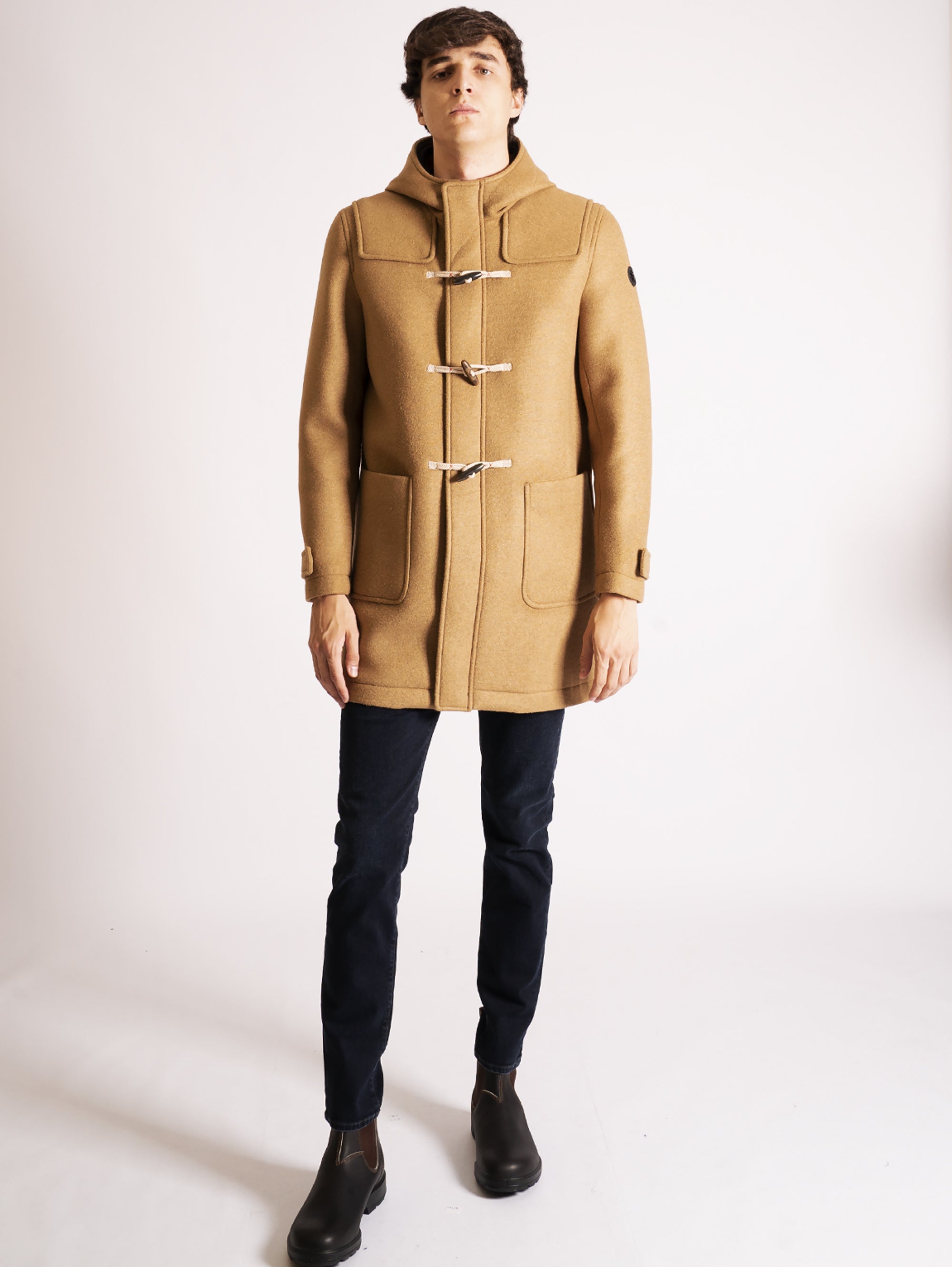 MANUEL RITZ Montgomery in Tessuto Doppio Marrone – TRYME Shop