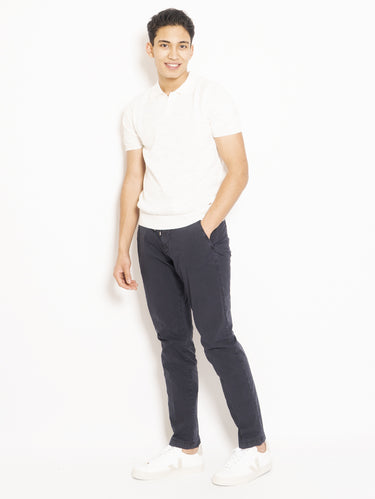 Pantalon avec cordon bleu