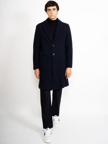 Cappotto due Bottoni Baron Blu Navy