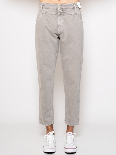 CLOSED-Jeans in Cotone Organico Grigio-TRYME Shop