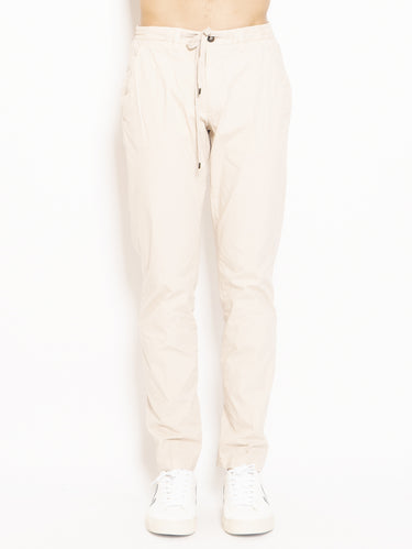 BRIGLIA 1949-Pantalone Con Coulisse Beige-TRYME Shop