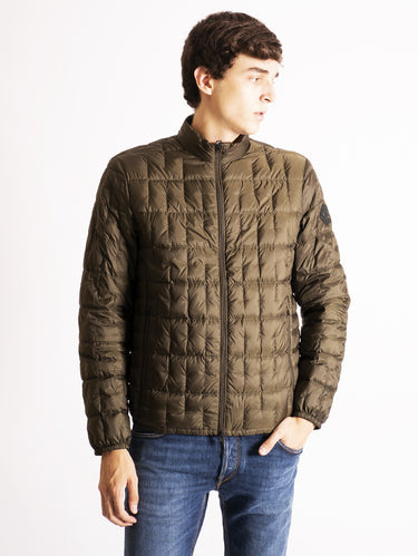WOOLRICH-Piumino Light Weight Verde-TRYME Shop