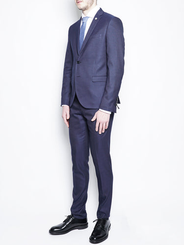 Abito Operato slim fit Blu-Completi-MANUEL RITZ-TRYME Shop