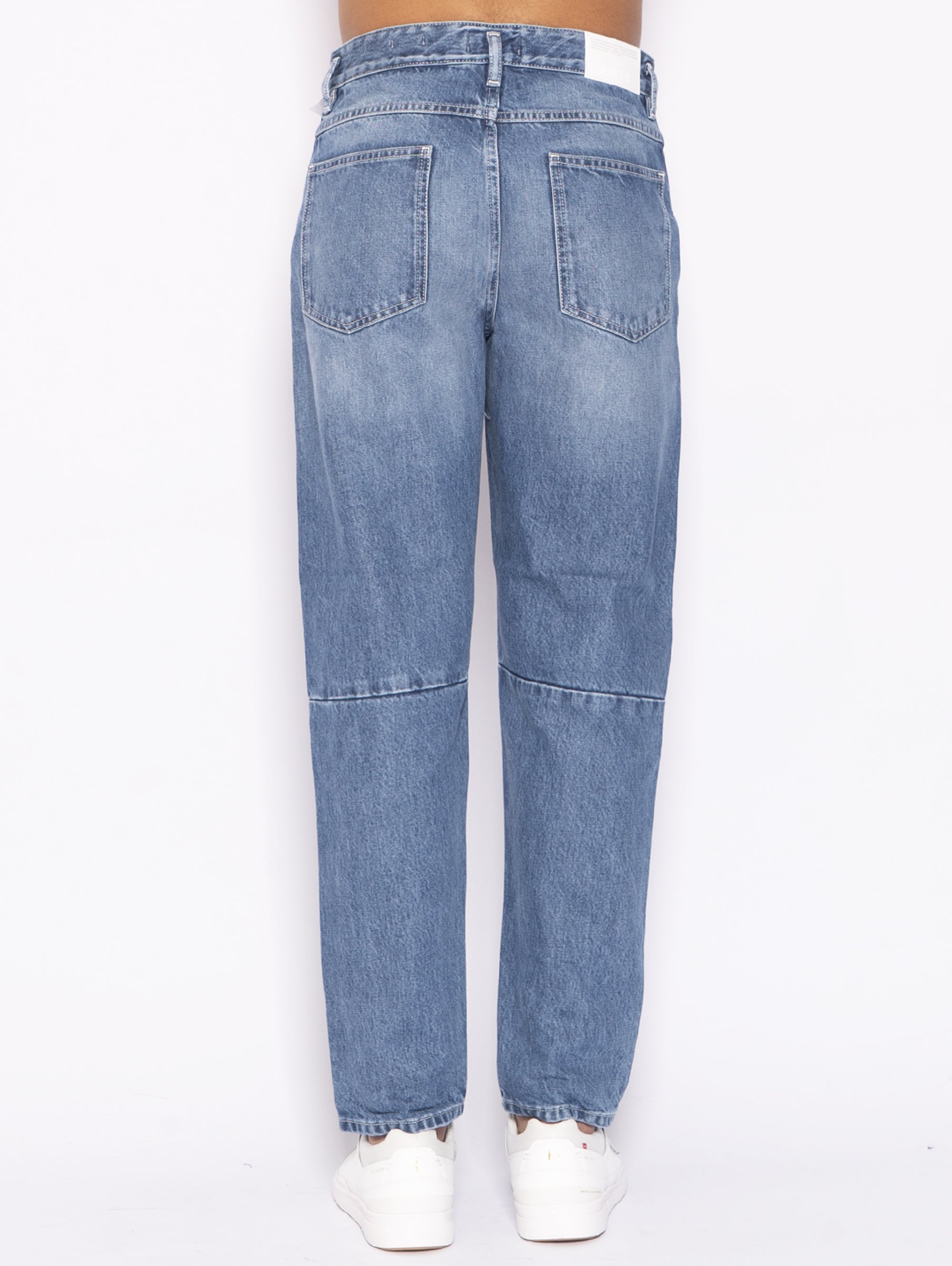 Jeans Relaxed Fit Mid Blue