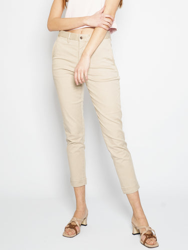 RALPH LAUREN-Pantaloni Chino Beige-TRYME Shop